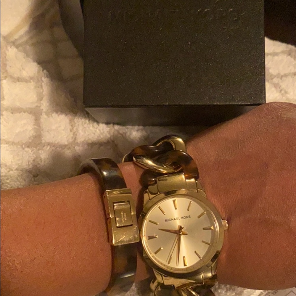 Watch and matching bracelet